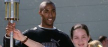 Colin Jackson opening new Sports facility 1997 © IDPS University of Bath Colin Jackson opening new Sports facility 1997 © IDPS University of Bath