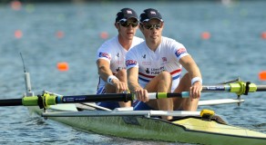 2010 World Rowing Championships - Lake Karapiro Adam Freeman-Pask (left) competing at the 2010 World Championships