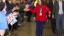 Amy Williams Celebrates Her Victory at University of Bath