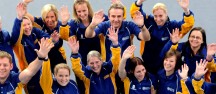 About - staff at the Sports Training Village About - group shot of staff at the Sports Training Village
