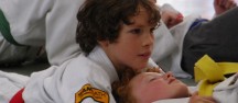 Children participating in the Tribe Judo programme