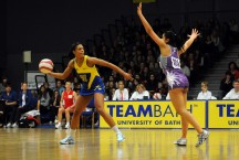 Stacey Francis in action - Superleague 2011