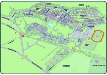University of Bath map University of Bath map