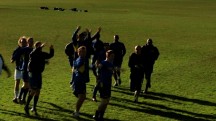 Football training at the Sports Training Village