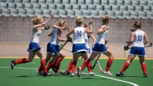 Harriet celebrates hockey success