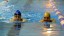Swimming at the 50m pool