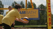 Beach volleyball facilities at Team Bath