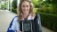 Amy with the 2011 Ian Wooldridge award (by Steve Ballinger, Matchtight Ltd)