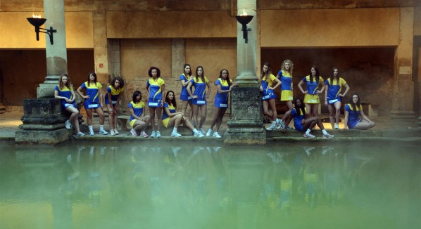 Team Bath Superleague netball squad 2013