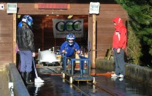 Bobsleigh taster session, Push Start Track, Staff Gold Rush