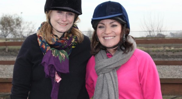 Sarah Brown and Lorraine Kelly Sarah Brown and Lorraine Kelly