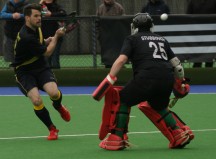 Team Bath Buccaneers Hockey: Tim Davenport scoring second goal Team Bath Buccaneers Hockey: Tim Davenport scoring second goal