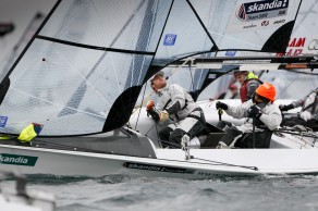 Alexander Rickham and Niki Birrell. IFDS worlds 2011 Weymouth and Portland. Photo by: Richard Langdon / Team Skandia GBR