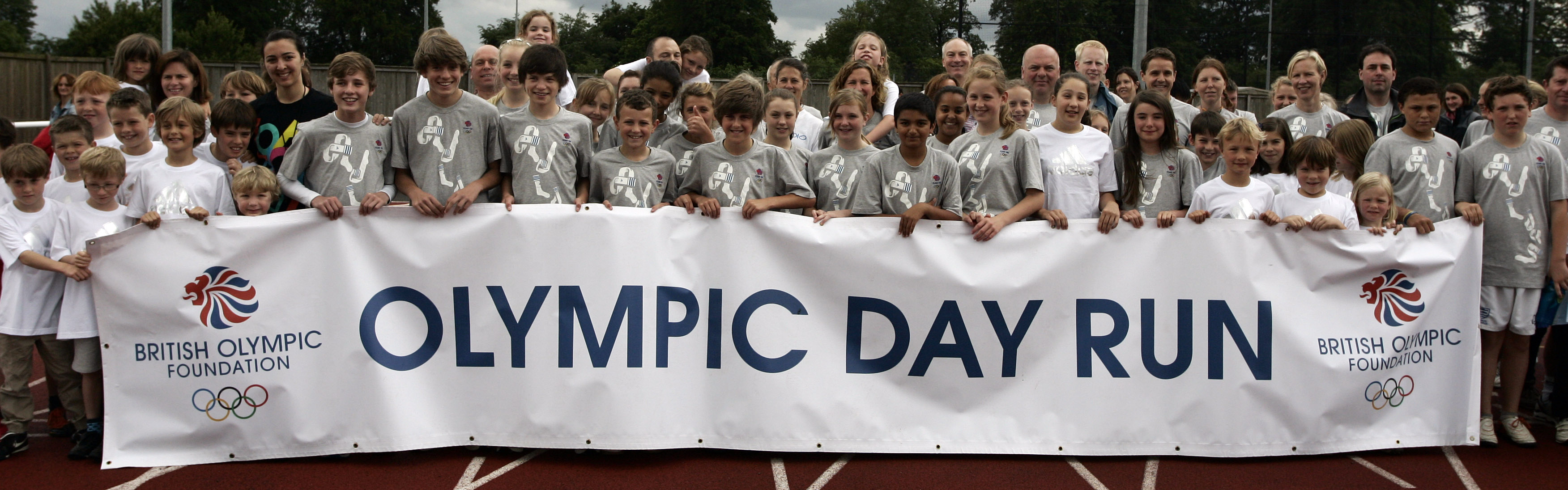 Olympic Day Run 2012 with Hadia Hosny El Said. Photo: Digitalscape