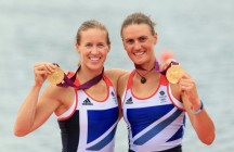 Helen Glover & Heather Stanning. Photo: Press Association