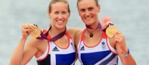 Helen Glover & Heather Stanning. Photo: Press Association