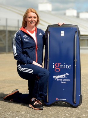 University of Bath student Madelaine Smith is part of the new British Skeleton Talent Squad. PICTURE: Clare Green