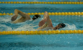 Pentathlon GB train in new London 2012 Legacy Swimming Pool. PICTURE: Clare Green