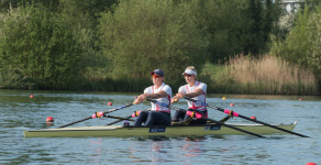 Katherine Grainger and Vicky Thornley will race in the double scull at the 2015 European Championships. PICTURE: Peter Spurrier / Intersport Images