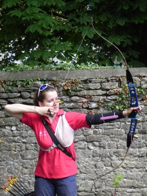 LizzyRees0615_4 Sports Performance student Lizzy Rees won both the BUCS Indoor and Outdoor archery titles in 2015