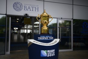 The Rugby World Cup arrives at the University of Bath