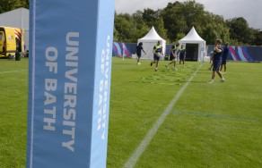 The University of Bath is proud to be the official Team Base for Australia ahead of the 2015 Rugby World Cup. PICTURES: Clare Green