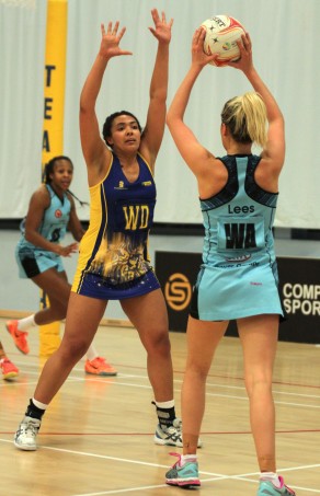 Team Bath Netball 2015-16 - Alana John v Surrey Storm