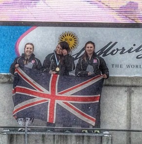 GB Bobsleigh enjoyed a clean sweep of medals in the women's competition at St Moritz in January 2016