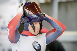 David Swift at the 2016 Skeleton World Championships. PICTURE: Mike Varey