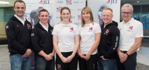 The GB Skeleton team and support staff ahead of the 2016 ISBF World Championships. PICTURE: thebbsa.co.uk