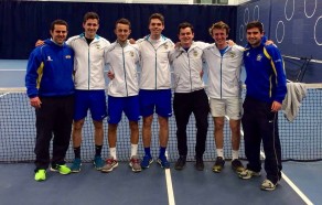 Team Bath Tennis tweeted this picture of the men's 1st team after they reached the final of the 2016 BUCS Championships