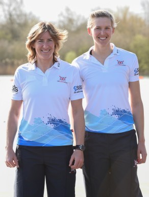 Vicky Thornley, right, and Katherine Grainger will once again compete in the women's double scull in 2016. PICTURE: Peter Spurrier / Intersport Images