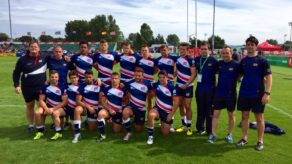 Great Britain's men won silver at the 2016 FISU World University Rugby Sevens in Swansea