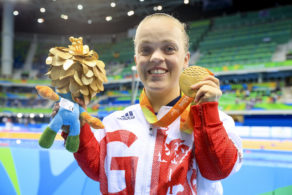 Ellie Simmonds won SM6 200m individual medley gold at the Rio 2016 Paralympic Games. PICTURE: onEdition