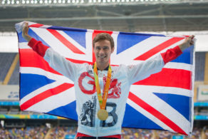 Paul Blake won T36 400m gold at the Rio 2016 Paralympic Games. PICTURE: onEdition