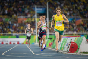 Paul Blake won T36 800m silver at the Rio 2016 Paralympic Games. PICTURE: onEdition