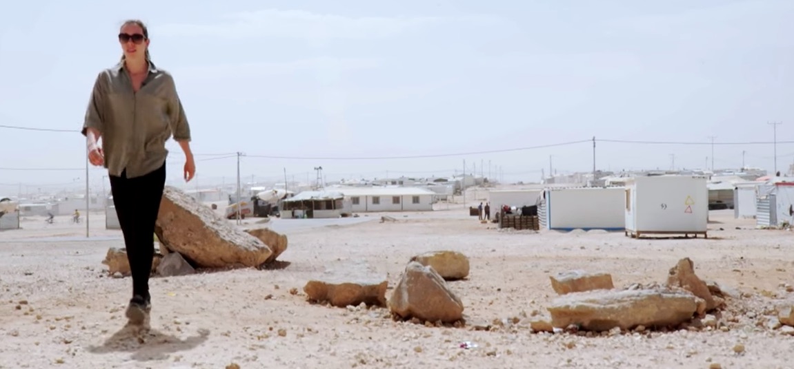 Samantha Murray visits the Zaatari refugee camp in Jordan with the Olympic Channel's Camps to Champs documentary series