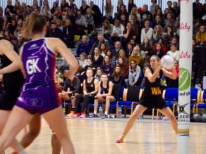 Wasps Director of Netball Tamsin Greenway back on court at the University of Bath against Loughborough Lightning