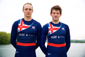 University of Bath graduate Frazier Christie (left) will race in the men's double with Tom Barras at the 2017 European Rowing Championships. PICTURE: Naomi Baker