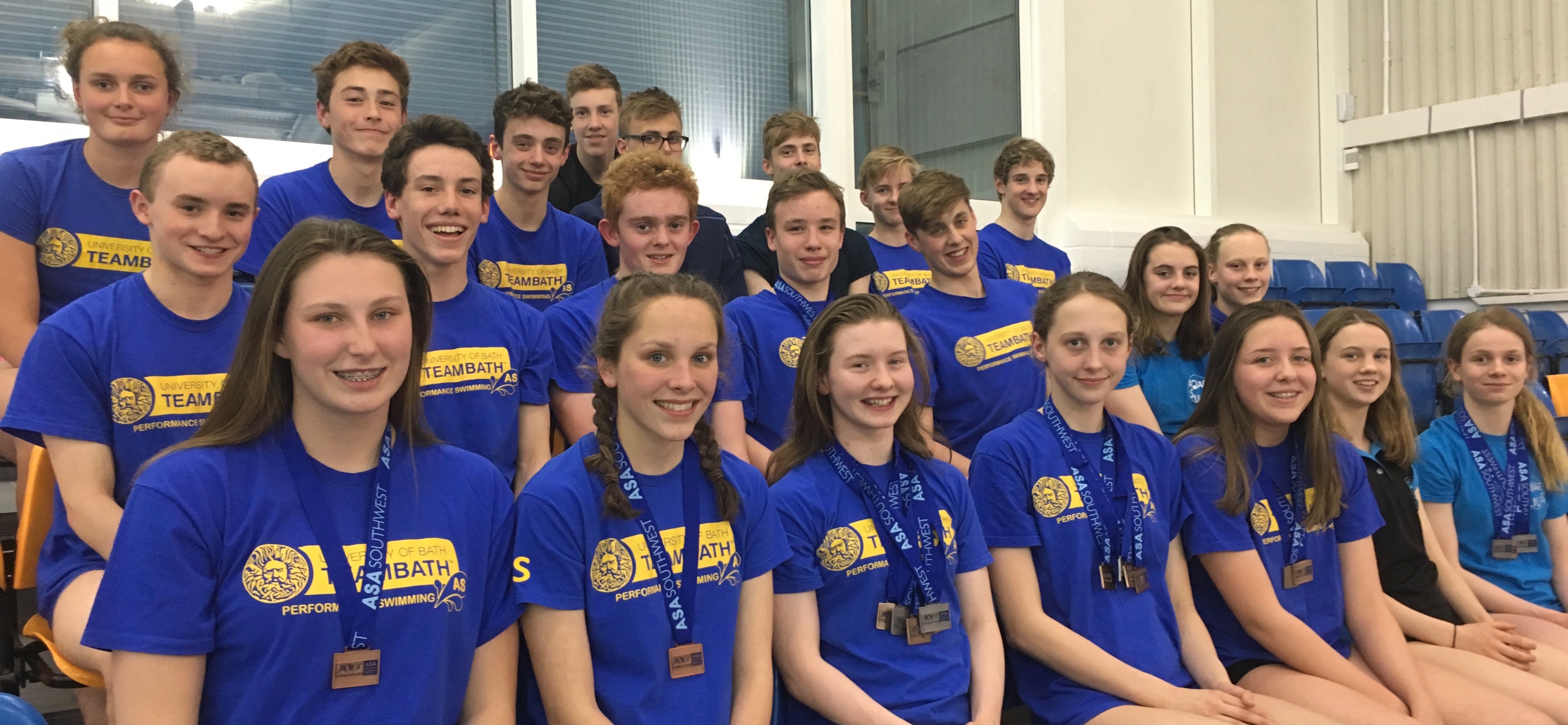 Team Bath AS swimmers won a host of medals at the 2017 South West Swimming Championships