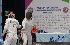 2015 Modern Pentathon European fencing