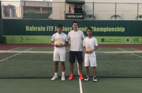 Joe Leather and Yusuke Tamaki were runners-up in Bahrain