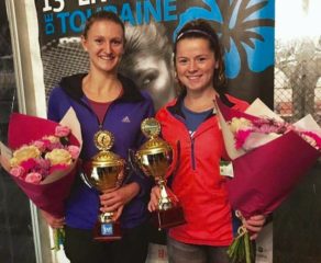 Samantha Murray and Sarah Beth Grey won the women's doubles title at the Joue-Les-Tours tournament in October 2017