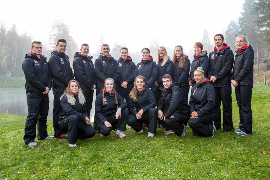 The 2017-18 British Skeleton squad