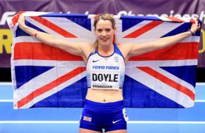 Eilidh Doyle won 400m bronze at the 2018 World Indoor Championships in Birmingham