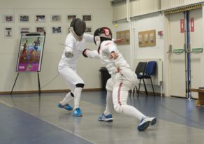 Modern pentathlon fencing salle 2016