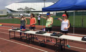 Pentathlon GB training in Tokyo ahead of the 2019 World Cup Final