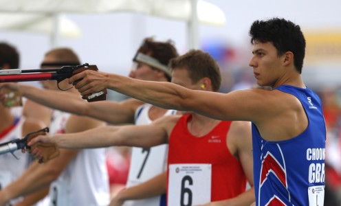 MJ Church Ambassador and Olympian Joe Choong in action