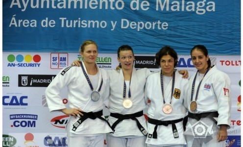 Natasha Maslen - won bronze at the European Judo Cup 2012. Photo: Paco Lozano