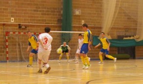 Futsal - defending at the University of Bath